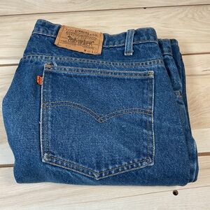 Levi's Vintage Orange-Tab "Made In USA" Bootcut 517 Jeans, 100% Cotton 40x32